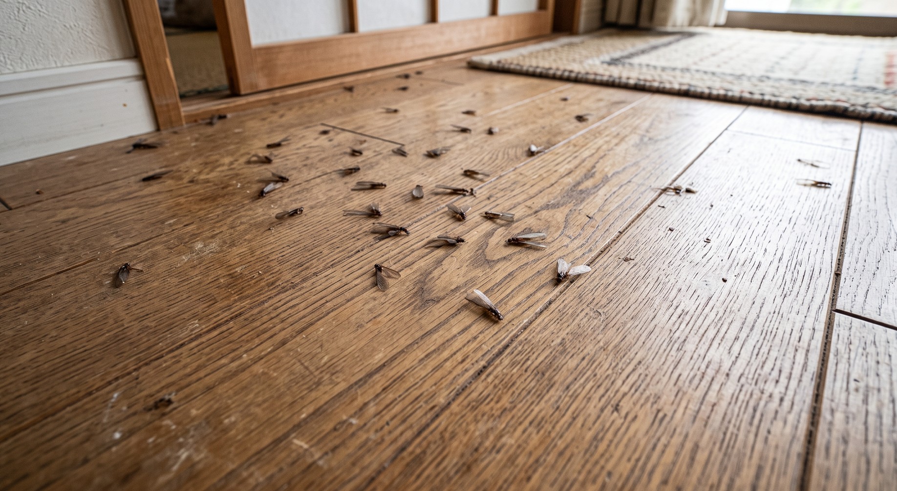家の中で羽アリが大量発生！考えられる原因と緊急対処法について解説